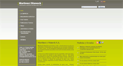 Desktop Screenshot of martinezystaneck.com.ar